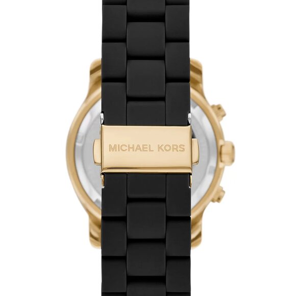 Michael Kors Matte Black Chronograph Wristwatch Style MK5191 BRAND NEW BATTERY - Picture 16 of 17